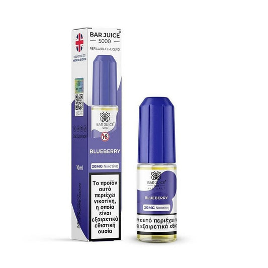 Bar Juice 5000 Nic Salts - Blueberry - 10ml - 20mg