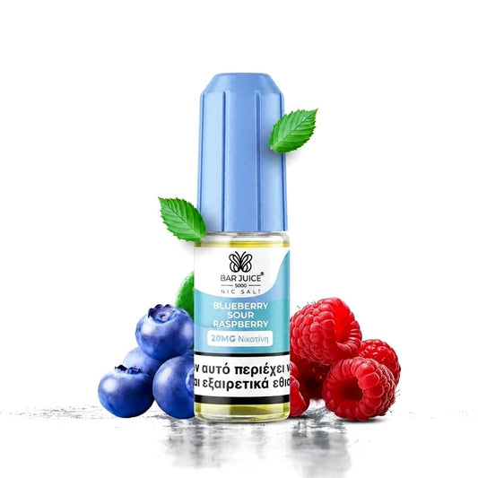 Bar Juice 5000 Nic Salts - Blueberry Sour Raspberry - 10ml - 20mg