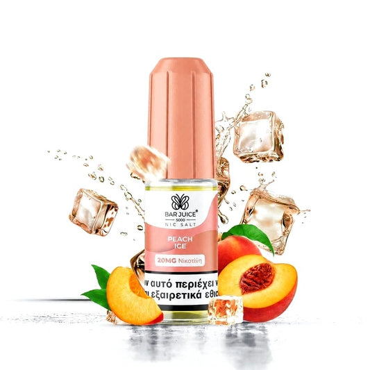 Bar Juice 5000 Nic Salts - Peach Ice - 10ml - 20mg