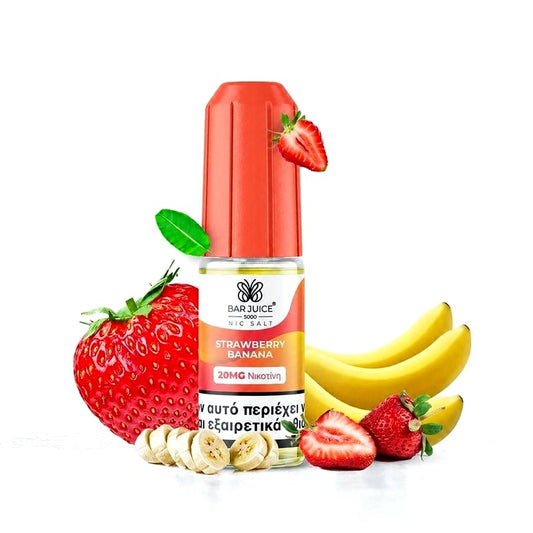 Bar Juice 5000 Nic Salts - Strawberry Banana - 10ml - 20mg
