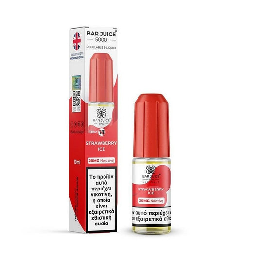 Bar Juice 5000 Nic Salts - Strawberry Ice - 10ml - 20mg
