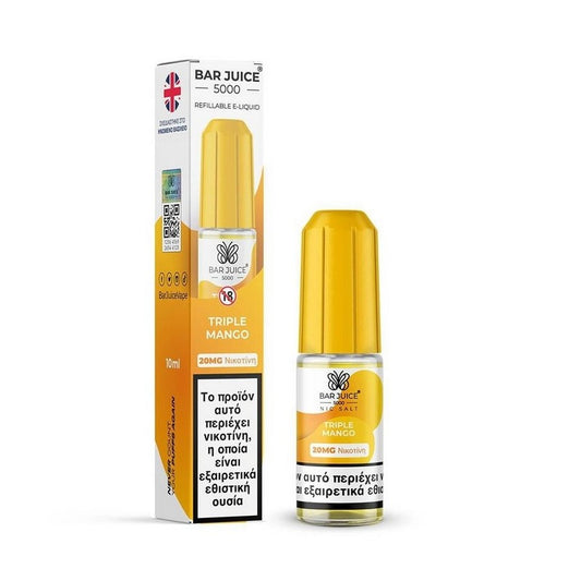 Bar Juice 5000 Nic Salts - Triple Mango - 10ml - 20mg
