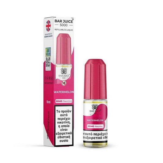 Bar Juice 5000 Nic Salts - Watermelon - 10ml - 20mg