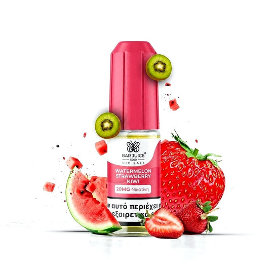 Bar Juice 5000 Nic Salts - Watermelon Strawberry Kiwi - 10ml - 20mg