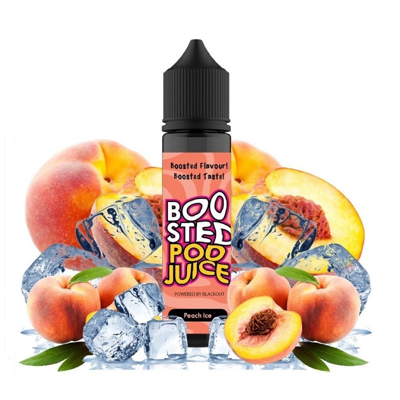 Blackout Boosted Pod Juice - Peach Ice - Flavor Shot 18/60ml