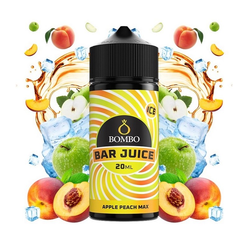 Bombo Bar Juice - Apple Peach Max - Flavor Shot 20/120ml