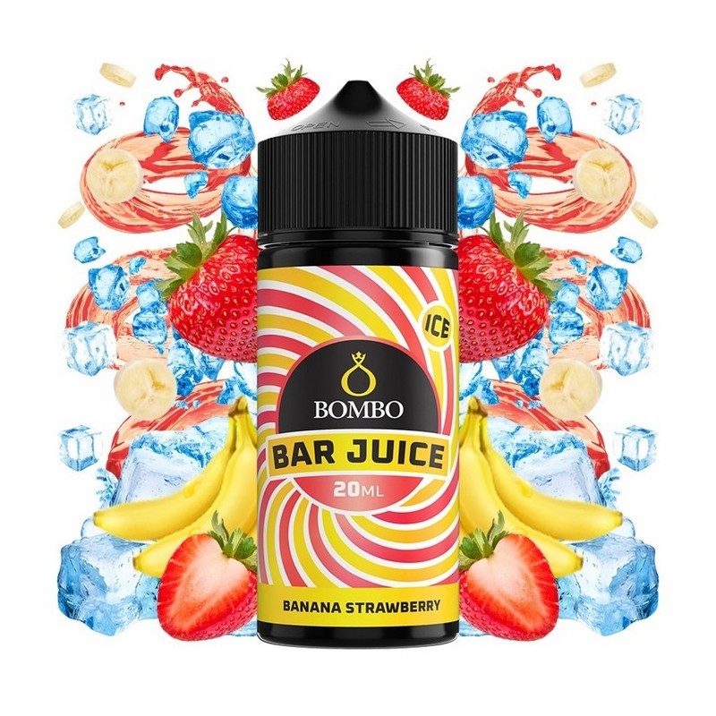 Bombo Bar Juice - Banana Strawberry - Flavor Shot 20/120ml