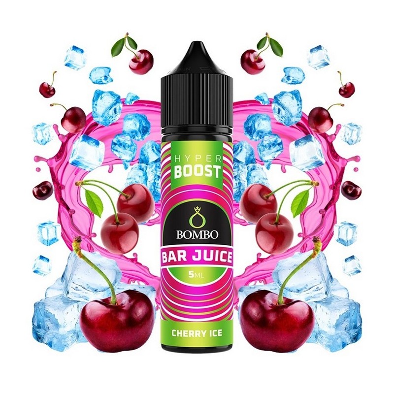 Bombo Bar Juice Hyper Boost - Cherry Ice - Flavor Shot 5/60ml