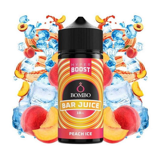 Bombo Bar Juice Hyper Boost - Peach Ice - Flavor Shot 10/120ml