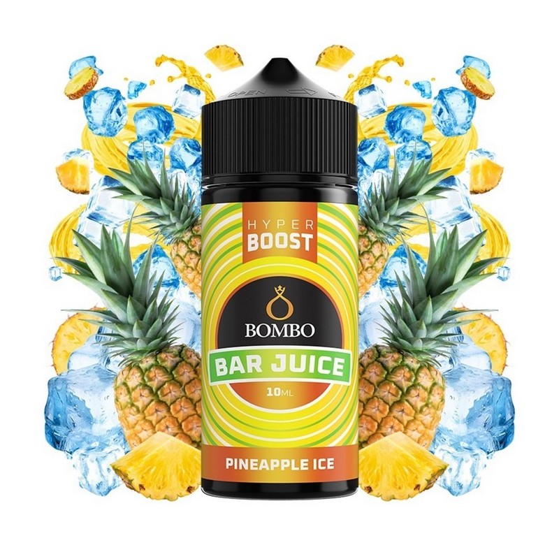 Bombo Bar Juice Hyper Boost - Pineapple Ice - Flavor Shot 10/120ml