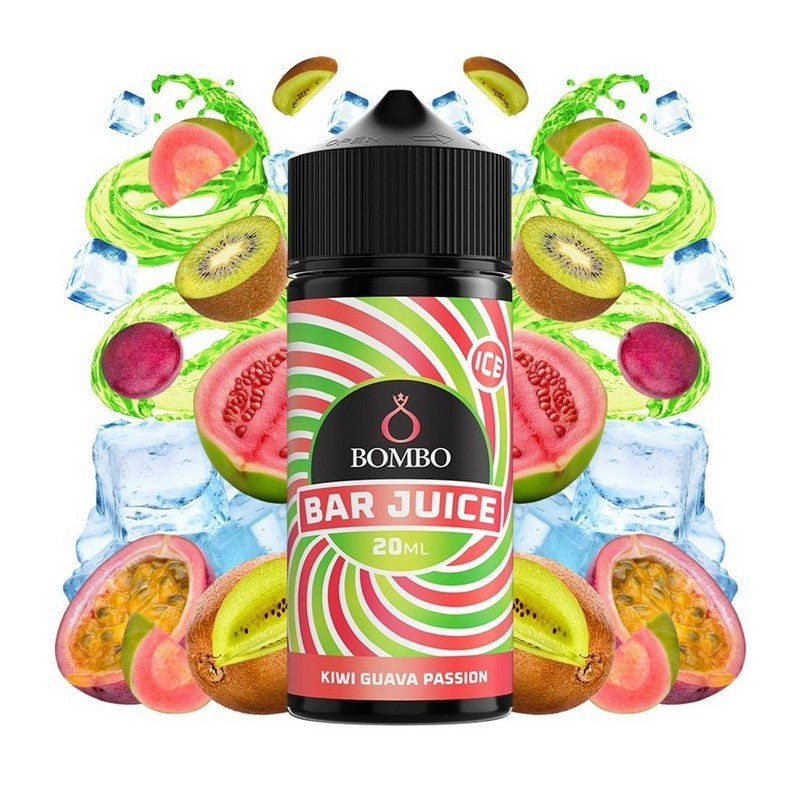 Bombo Bar Juice - Kiwi Guava Passion - Flavor Shot 20/120ml