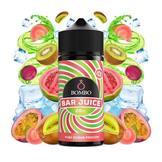 Bombo Bar Juice - Kiwi Guava Passion - Flavor Shot 20/120ml