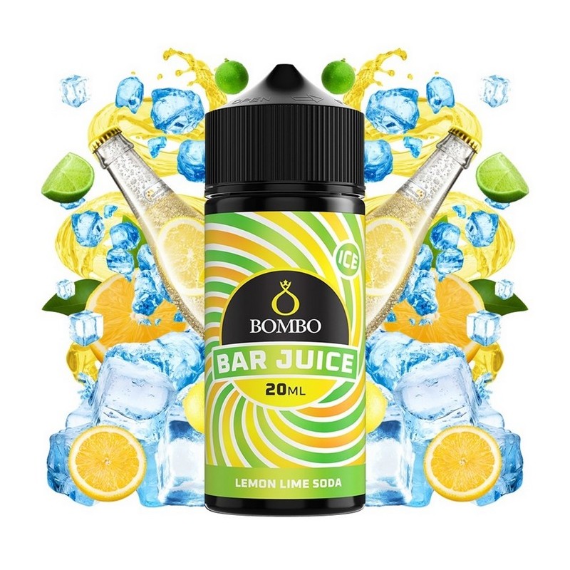 Bombo Bar Juice Ice - Lemon Lime Soda - Flavor Shot 20/120ml