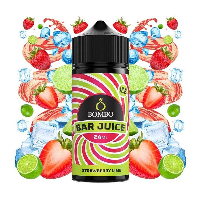 Bombo Bar Juice Ice - Strawberry Lime - Flavor Shot 20/120ml