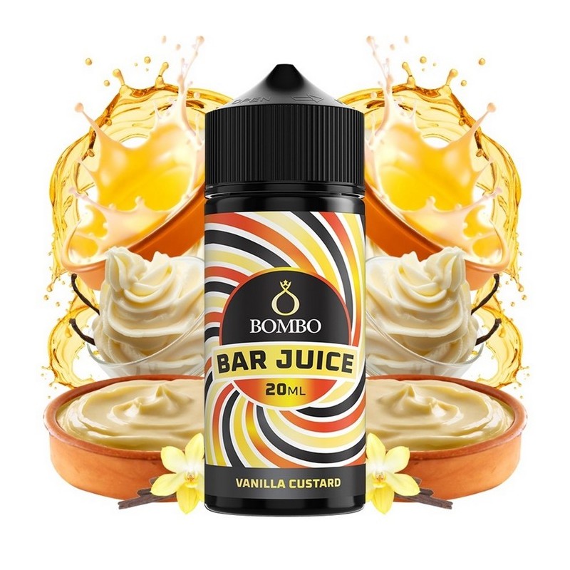 Bombo Bar Juice - Vanilla Custard - Flavor Shot 20/120ml