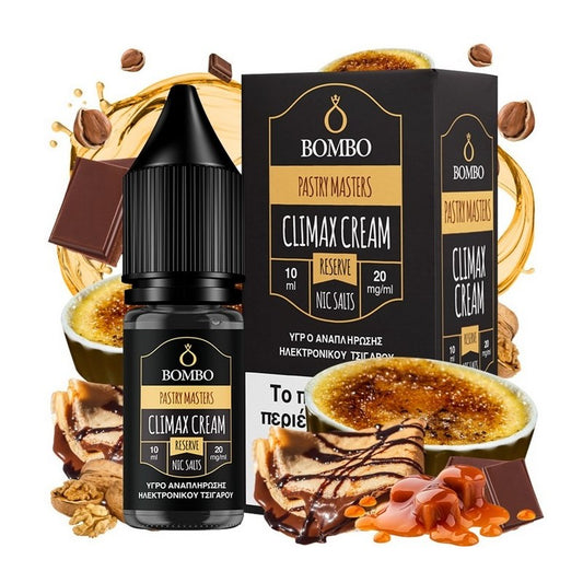 Bombo Pastry Masters Nic Salts - Climax Cream 10ml - 20mg