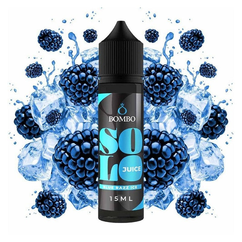 Bombo Solo Juice - Blue Razz Ice - Flavor Shot 15/60ml