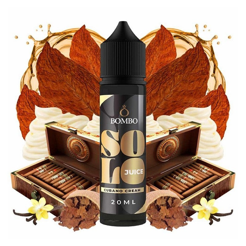 Bombo Solo Juice - Cubano Cream - Flavor Shot 20/60ml