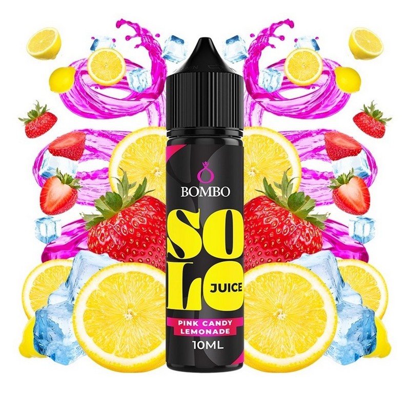 Bombo Solo Juice - Pink Candy Lemonade - Flavor Shot 10/60ml