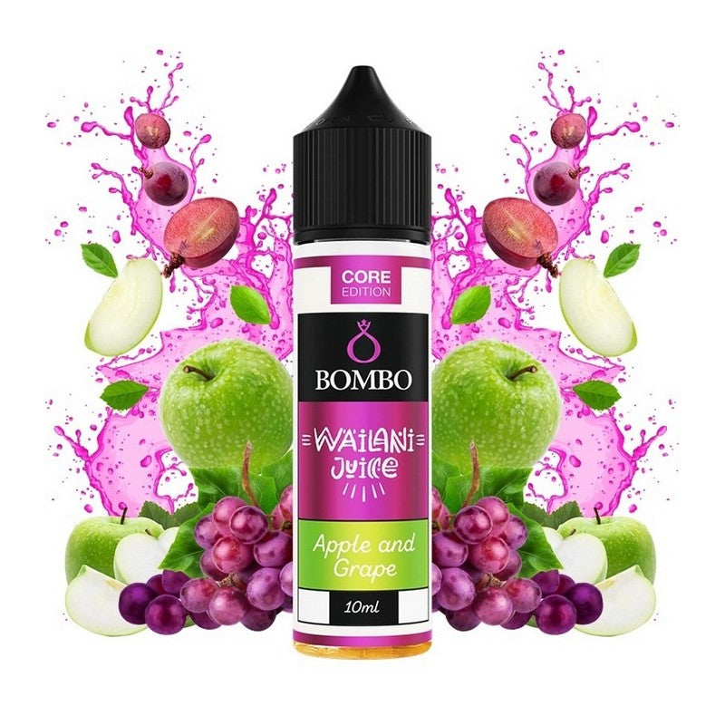 Bombo Wailani Juice Core Edition - Apple and Grape - Flavor Shot 10/60ml