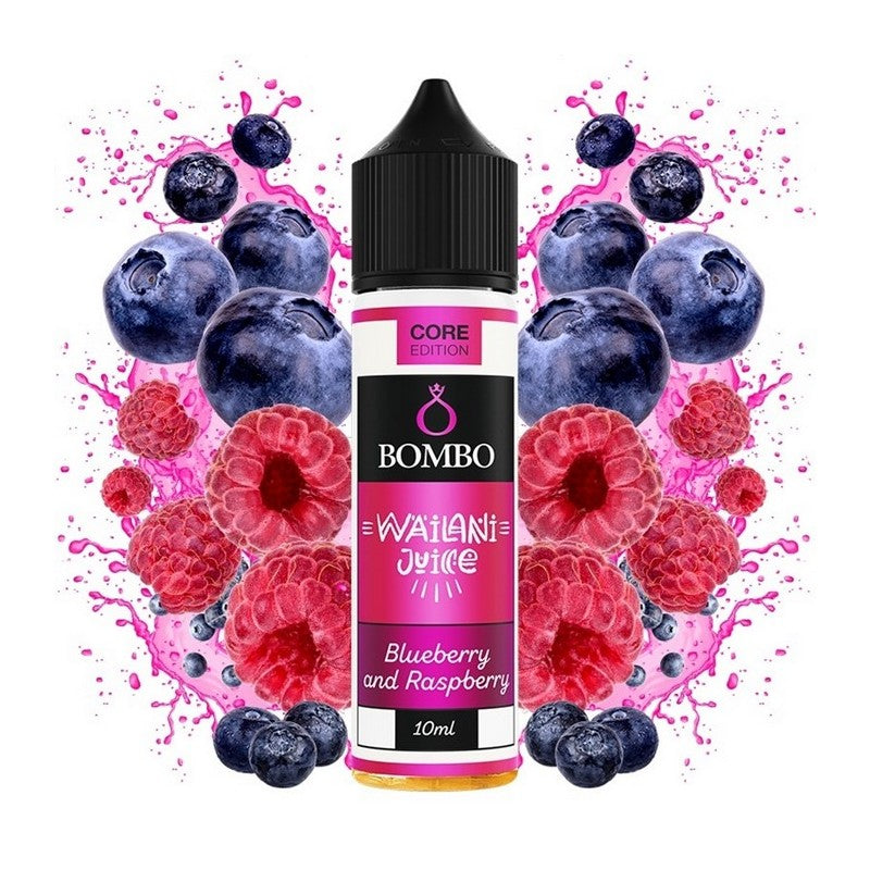 Bombo Wailani Juice Core Edition - Blueberry and Raspberry - Flavor Shot 10/60ml