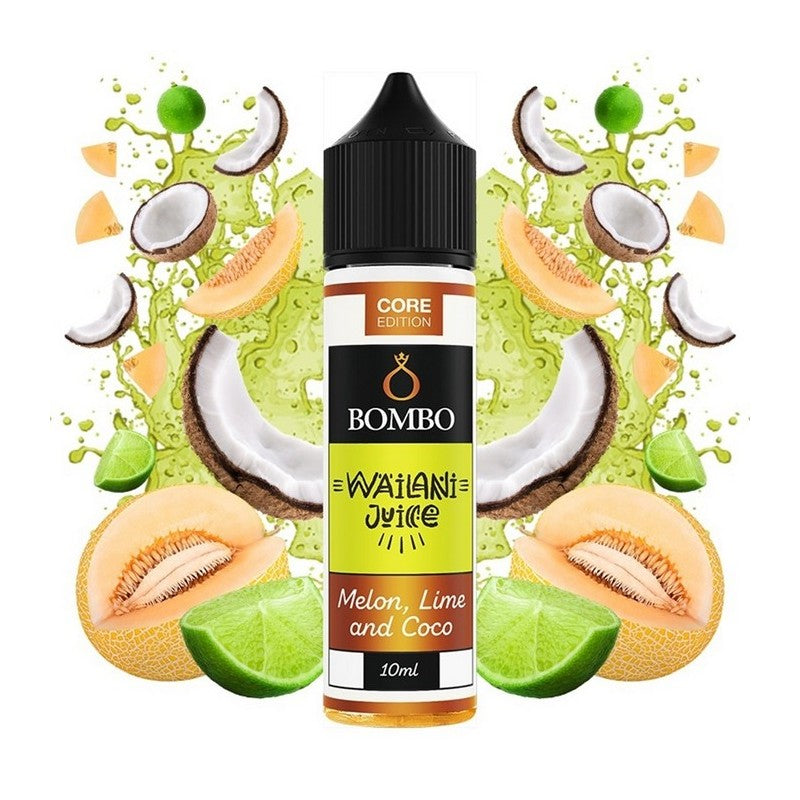 Bombo Wailani Juice Core Edition - Melon Lime and Coco - Flavor Shot 10/60ml