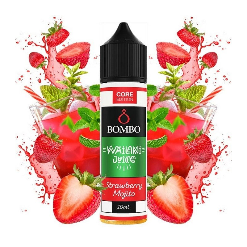 Bombo Wailani Juice Core Edition - Strawberry Mojito - Flavor Shot 10/60ml