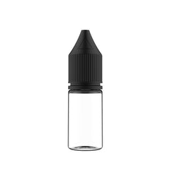 Chubby Gorilla Unicorn Bottle 10ml V3 - Clear / Black Cap
