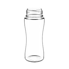 Chubby Gorilla Unicorn Bottle 120ml V3 - Clear / Black Cap