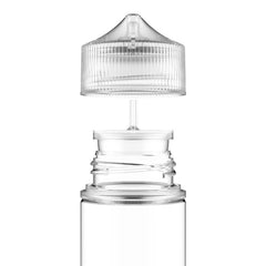 Chubby Gorilla Unicorn Bottle 120ml V3 - Clear / Clear Cap