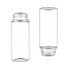Chubby Gorilla Unicorn Bottle 120ml V3 - Clear / Clear Cap