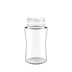 Chubby Gorilla Unicorn Bottle 60ml M (Short) - Clear / Black Cap