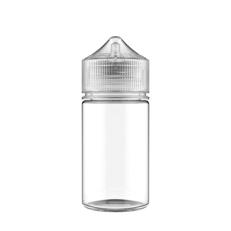 Chubby Gorilla Unicorn Bottle 60ml M (Short) - Clear / Clear Cap