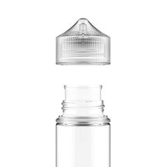 Chubby Gorilla Unicorn Bottle 60ml M (Short) - Clear / Clear Cap