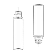 Chubby Gorilla Unicorn Bottle 60ml V3 - Clear / Clear Cap