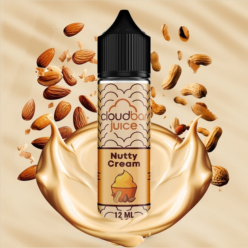 CloudBar Juice - Nutty Cream - Flavor Shot 12/60ml