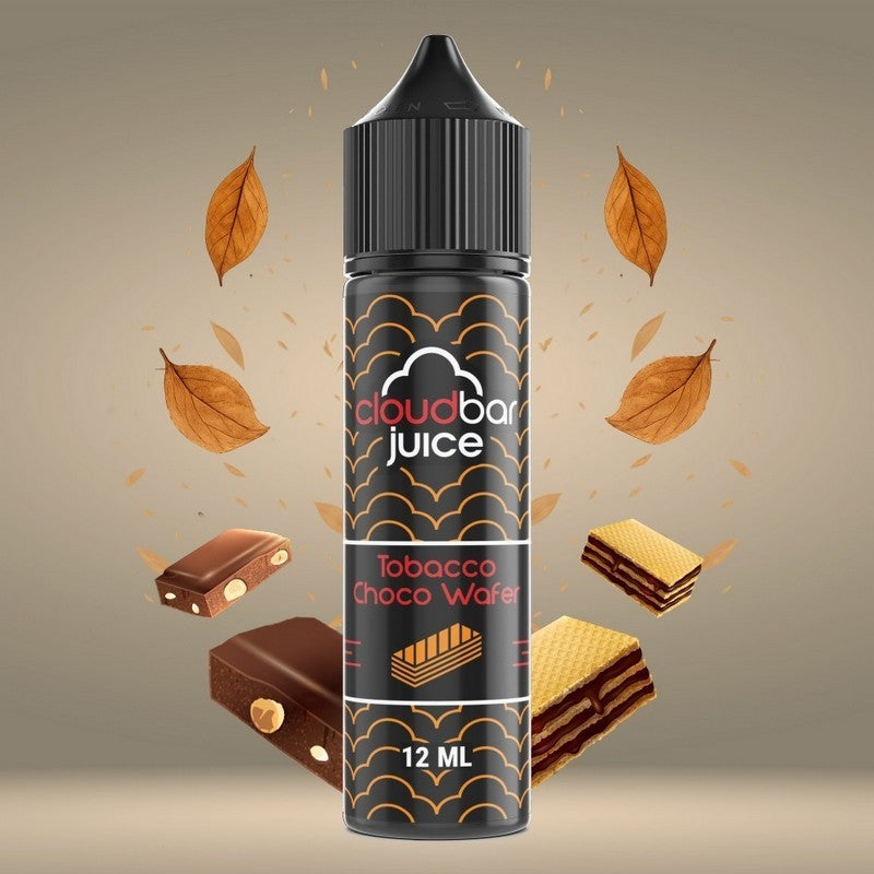 CloudBar Juice - Tobacco Choco Wafer - Flavor Shot 12/60ml