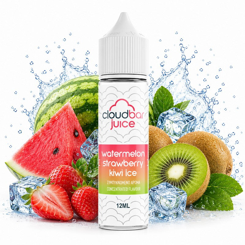 CloudBar Juice - Watermelon Strawberry Kiwi Ice - Flavor Shot 12/60ml