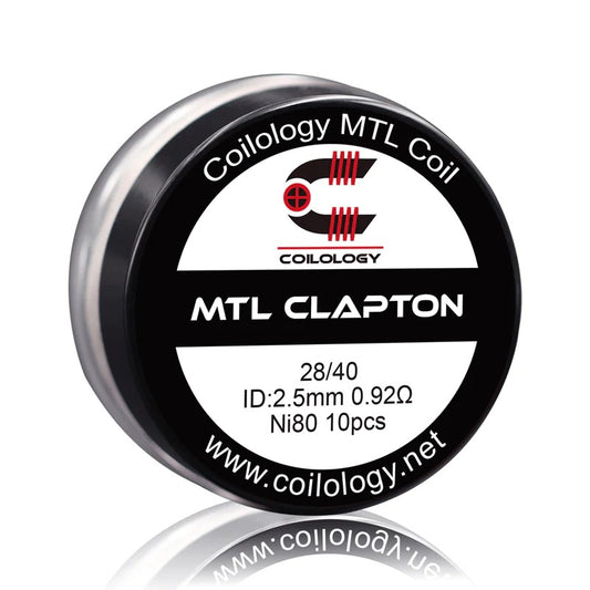 Coilology MTL Clapton Coil Ni80 0.92ohm - 10 Τεμάχια