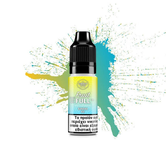Dinner Lady Fruit Full Bar Salts - Banana Ice 10ml - 20mg