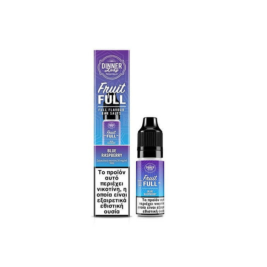 Dinner Lady Fruit Full Bar Salts - Blue Raspberry 10ml - 20mg