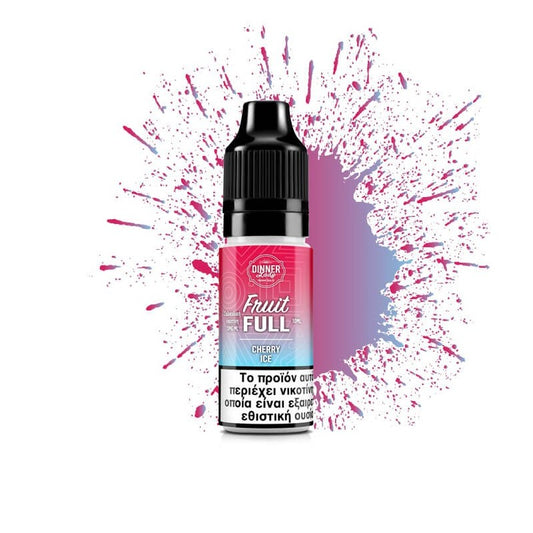 Dinner Lady Fruit Full Bar Salts - Cherry Ice 10ml - 20mg