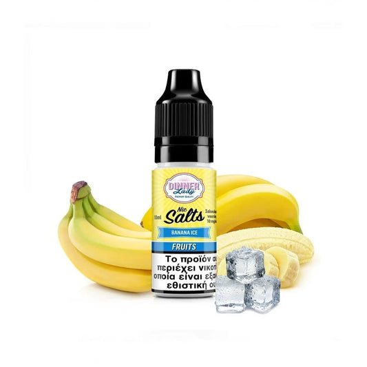 Dinner Lady Salts - Banana Ice 10ml - 20mg