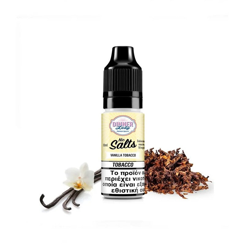 Dinner Lady Salts - Vanilla Tobacco 10ml - 20mg