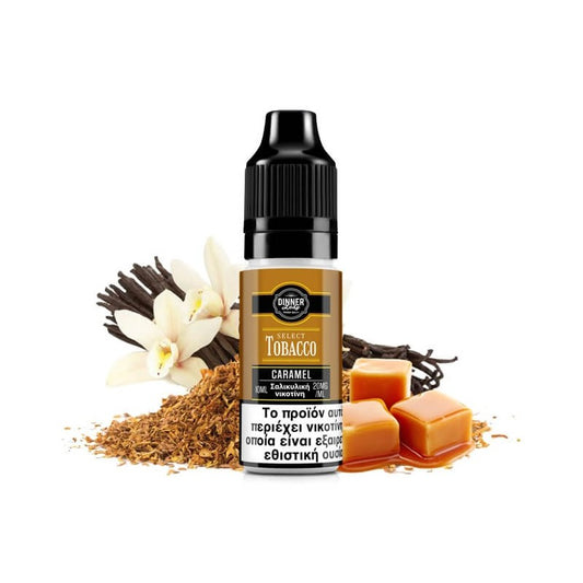 Dinner Lady Select Tobacco Bar Salts - Caramel 10ml - 20mg