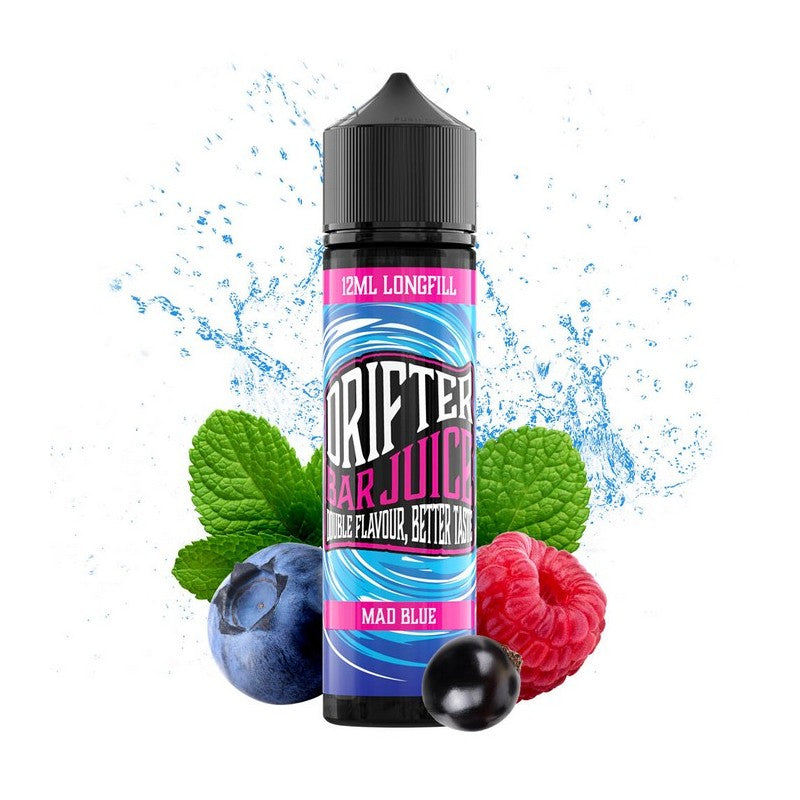 Drifter Bar Juice - Mad Blue - Flavor Shot 12/60ml