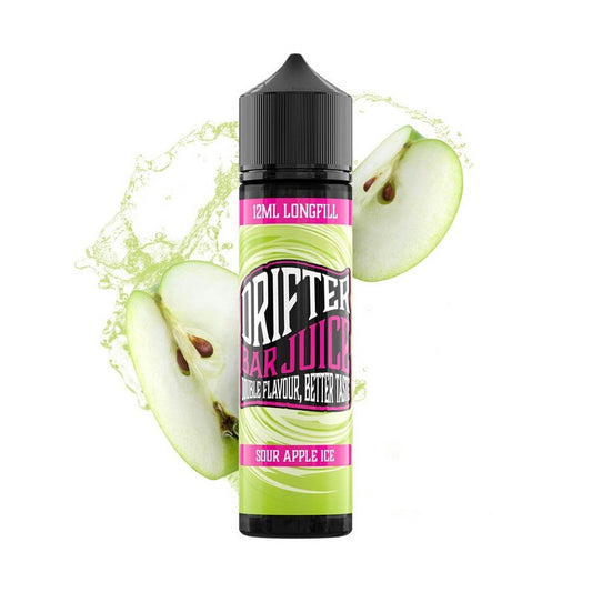 Drifter Bar Juice - Sour Apple Ice - Flavor Shot 12/60ml