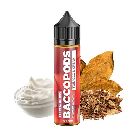 Eleven Baccopods - Tobacco Cream - Flavor Shot 15/60ml