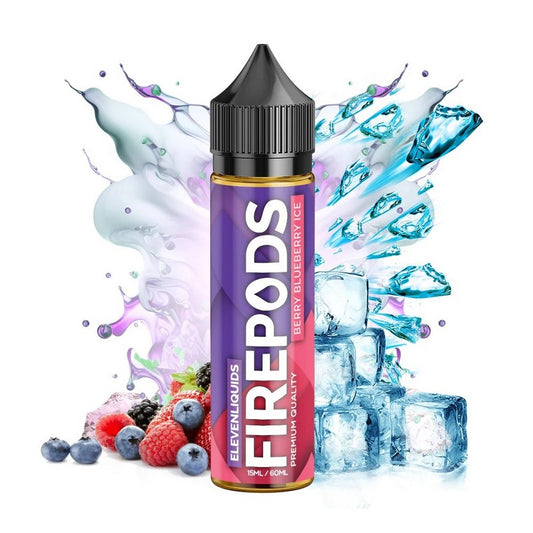 Eleven Firepods - Berries Blueberries Ice - Flavor Shot 15/60ml