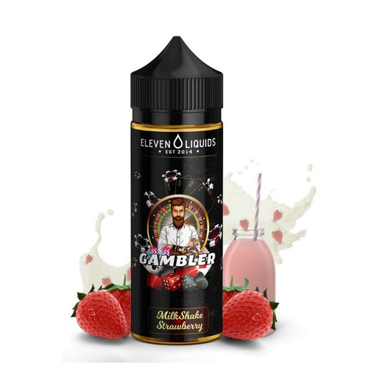 Eleven Gambler - Milkshake Strawberry - Flavor Shot 24/120ml